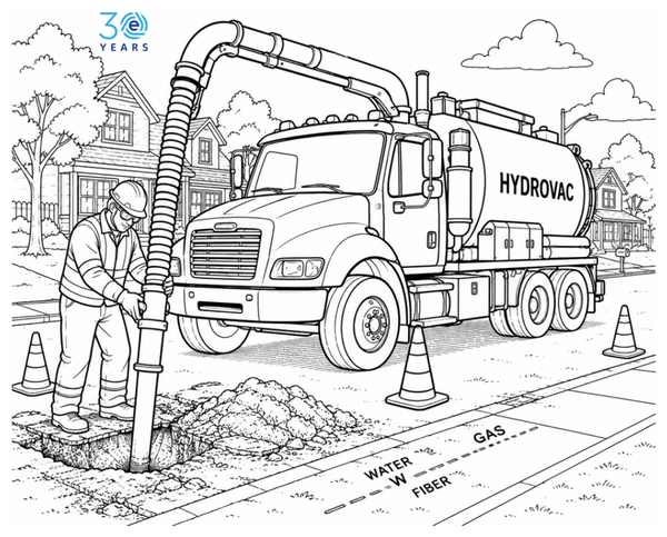 Ages 6–11 colouring sheet preview